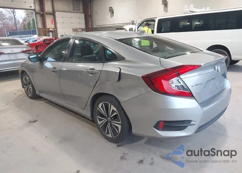 2017 Honda Civic Ex-L from USA, damaged, VIN 19XFC1F72HE209531